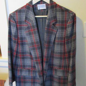 Handsome Wool Plaid Jacket Pendelton Woolen Mills